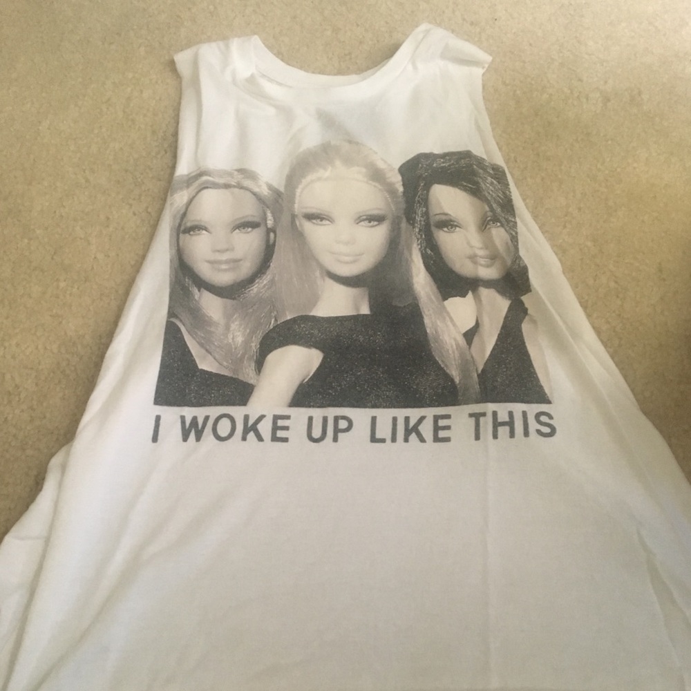 Graphic muscle tank 👚